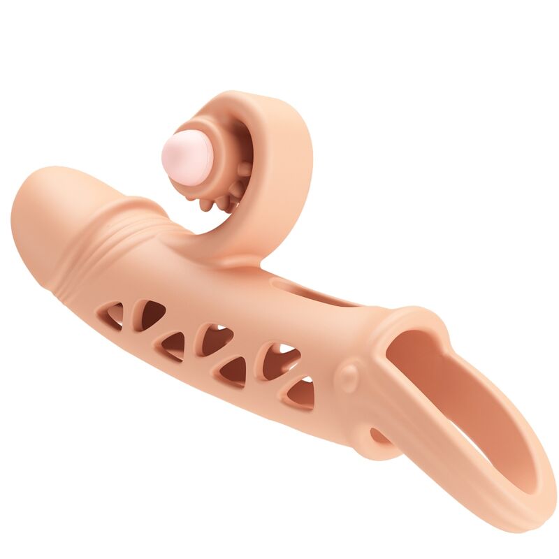 Romance-Penishülle Extender Vibration-Silikon · Sextoys (Bild 2)