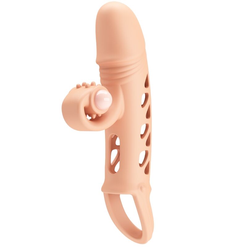 Romance-Penishülle Extender Vibration-Silikon · Sextoys (Bild 3)