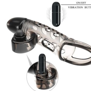 Romance-Penishülle Extender Vibration-Silikon · Sextoys (Bild 13)