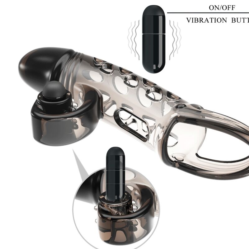 Romance-Penishülle Extender Vibration-Silikon · Sextoys (Bild 13)