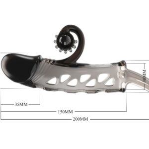 Romance-Penishülle Extender Vibration-Silikon · Sextoys (Bild 12)