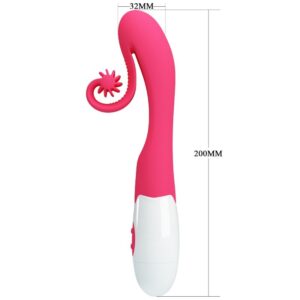 Romance-Rosa Vibrator und Stimulator 30 Geschwindigkeit-Silikon, 12 Geschwindigkeiten · Vibratoren (Bild 3)