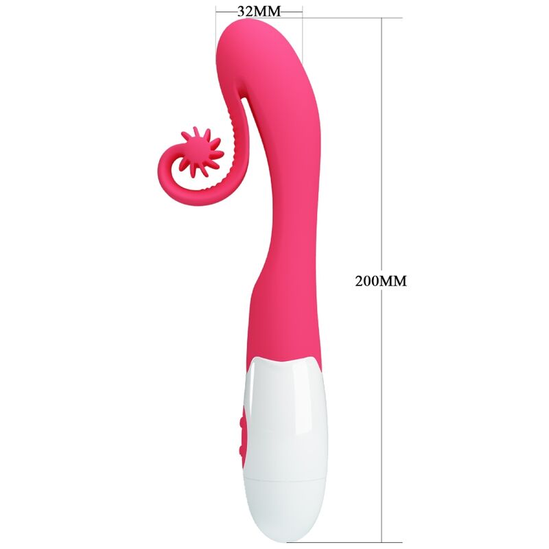 Romance-Rosa Vibrator und Stimulator 30 Geschwindigkeit-Silikon, 12 Geschwindigkeiten · Vibratoren (Bild 3)