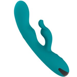 Armony-Dancing Bunny Rabbit-Vibrator 10 Geschwindigkeiten Grün-Silikon, 10