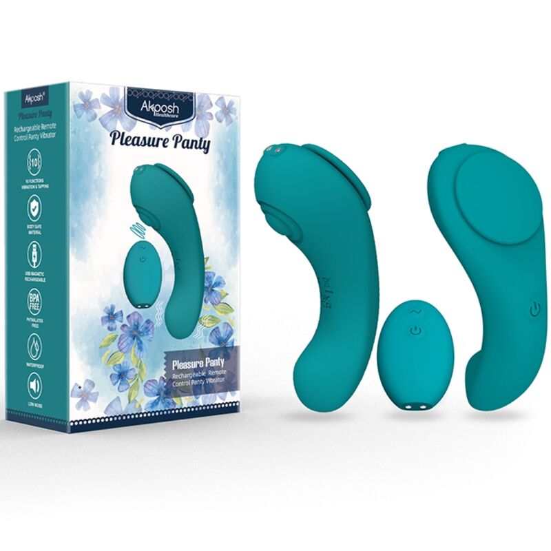 Armony-Vibro-Slip mit 3 Geschwindigkeiten Grün-Silikon, 3