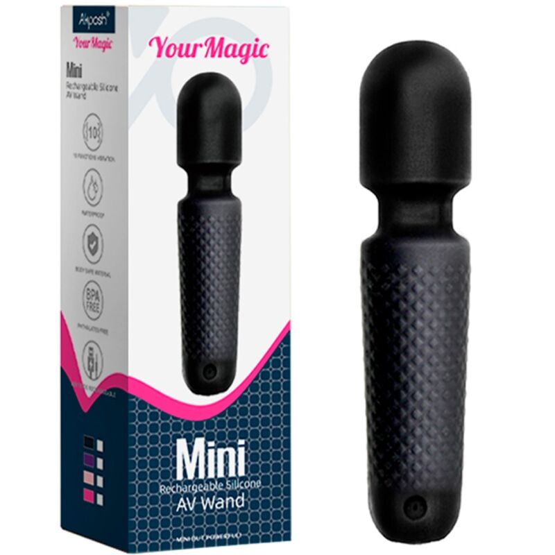Armony-Magic Massager Vibrator Wiederaufladbar 10 Schwingungen Stab · Vibratoren (Bild 3)