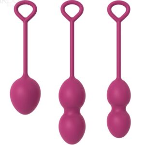 Armony-Anabiosis Vaginalhantel 3 Stufen Bordeaux-Silikon