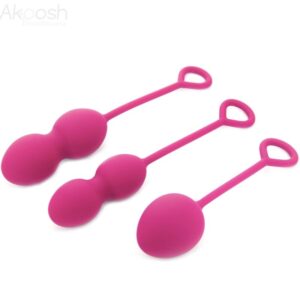 Armony-Vaginal-Anabiose Dumbell 3 Burgund-Silikon-Ebenen · Vibratoren (Bild 3)