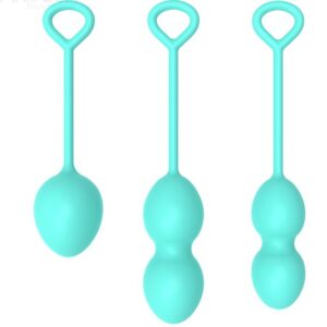 Armony-Anabiosis Vaginalhantel 3 Stufen Grün-Silikon