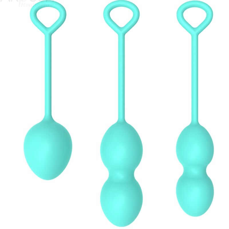 Armony-Vaginalanabiose Dumbbell 3 Levels Green-Silikon · Vibratoren