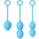 Armony-Vaginalanabiose Dumbbell 3 Blau-Silikon · Vibratoren