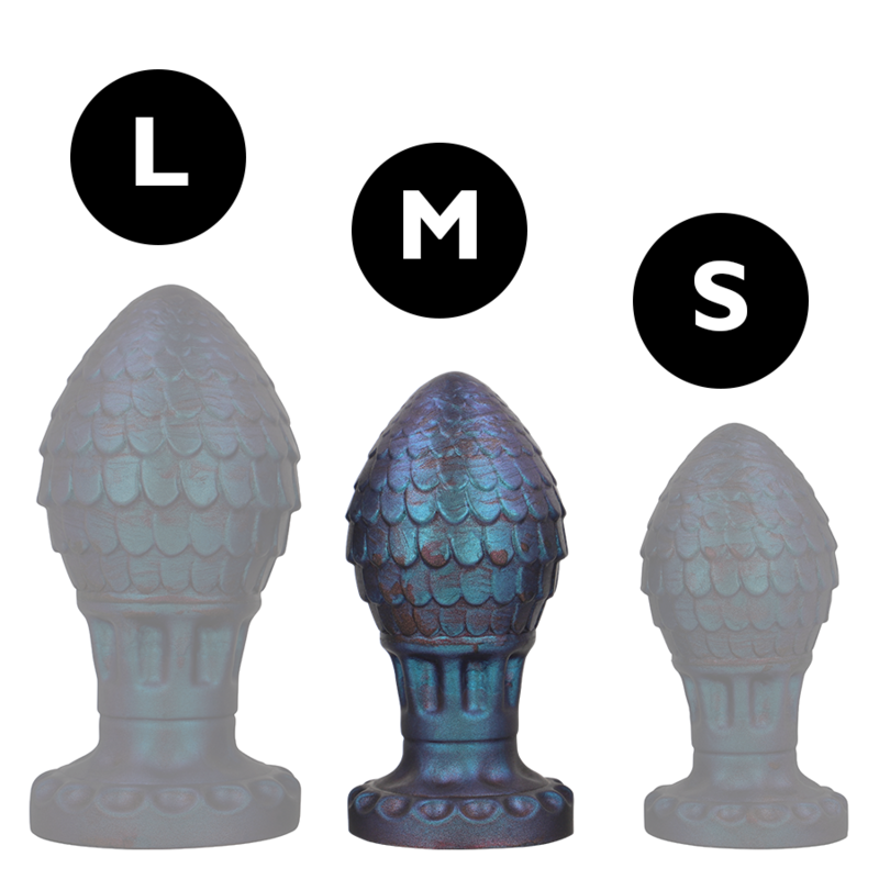 Epic-Vrakos Analplug Drachen-Eier, Größe M-Silikon · Sextoys (Bild 3)