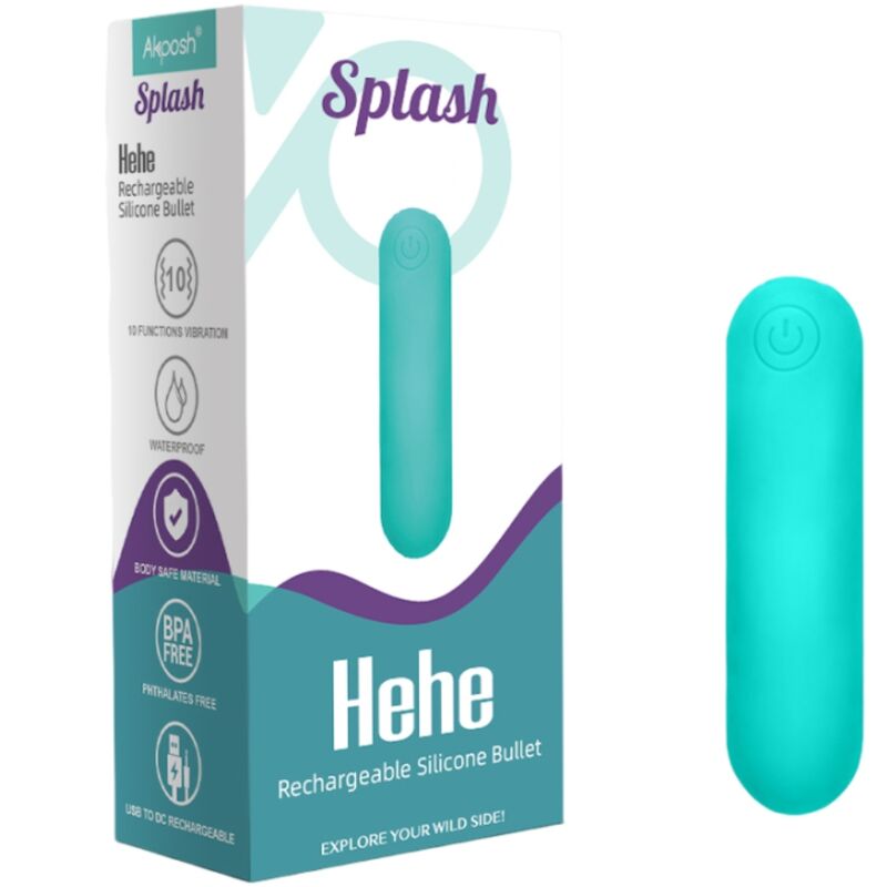 Armony-Splash Hehe Vibrator Bullet Silikon Medical 10 · Vibratoren (Bild 2)