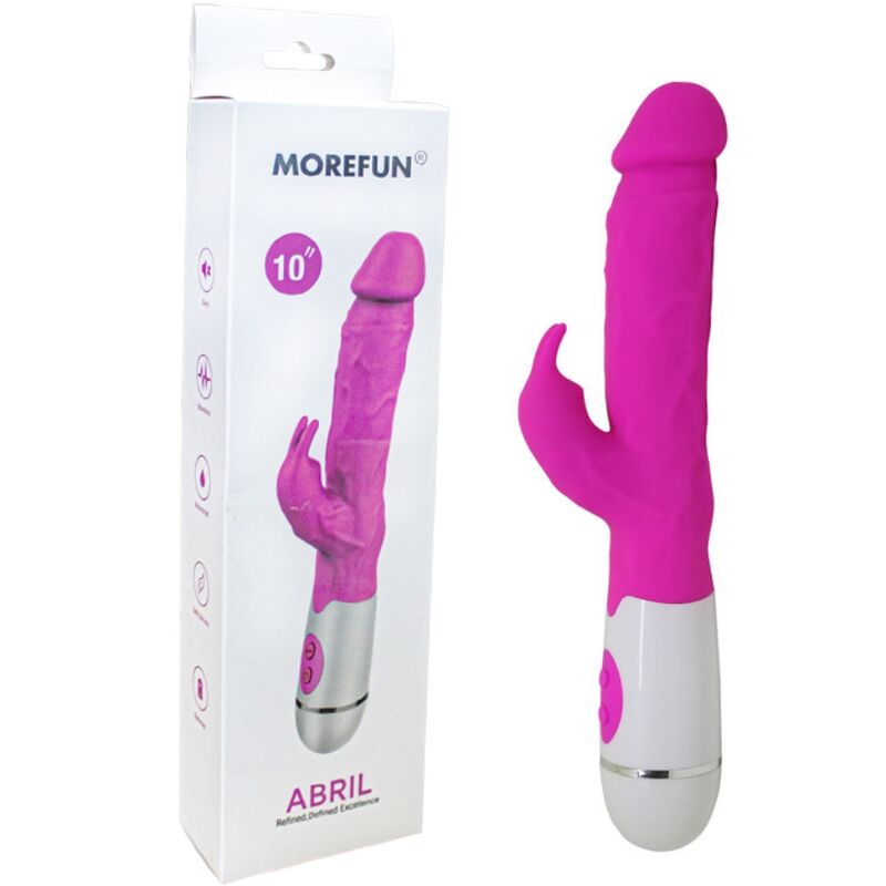 Armony-April Vibrator Rabbit 16 Geschwindigkeit Rosa-Silikon, 12 Geschwindigkeiten · Vibratoren (Bild 3)