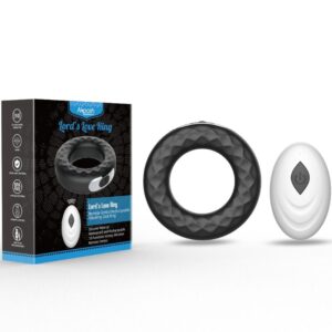 Armony-Lord’s Love Ring Vibrator mit Fernbedienung, Schwarz-Silikon · Sextoys (Bild 5)