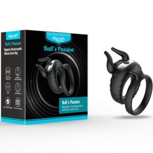 Armony-Ring Vibrator Bull’s Passion 10 Geschwindigkeit Schwarz-Silikon, 10 · Sextoys (Bild 3)