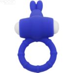 Armony-Ms Bunny Ring Vibrator Silikon, Blau-Waterproof · Sextoys