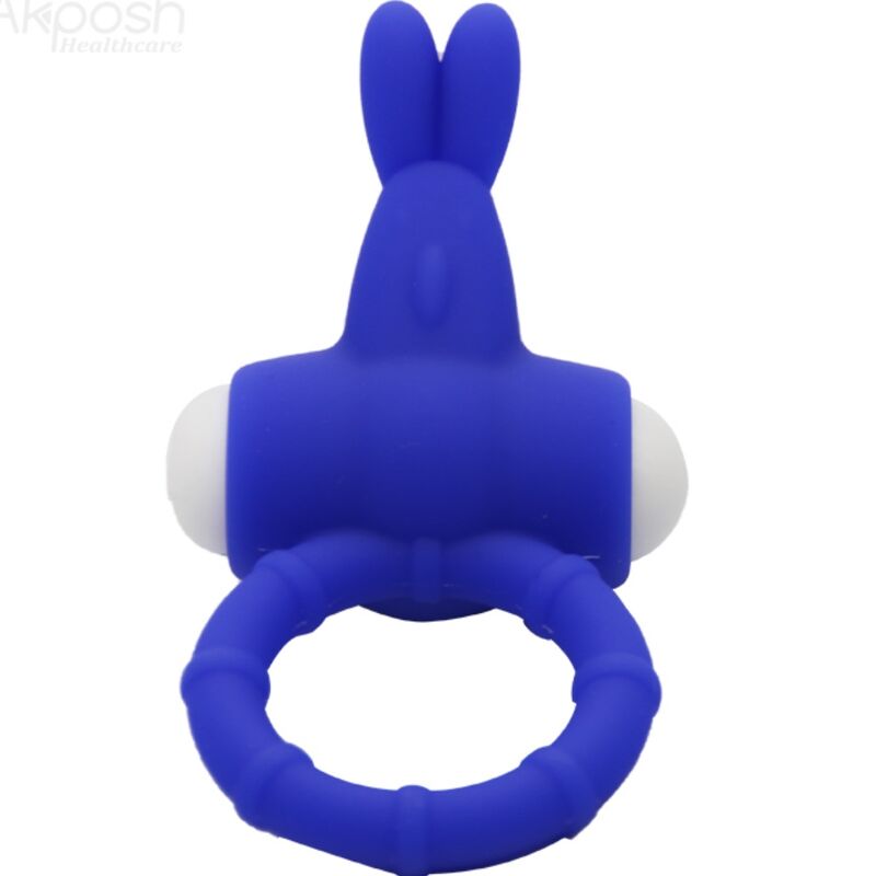 Armony-Ms Bunny Ring Vibrator Silikon, Blau-Waterproof · Sextoys (Bild 3)