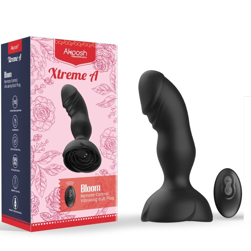 Armony-Extreme Bloom Rose Vibrator und Analplug · Sextoys (Bild 2)