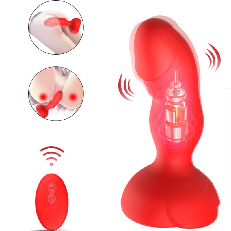 Armony-Extreme a Bloom Rose Vibrator und Analplug mit Fernbedienung