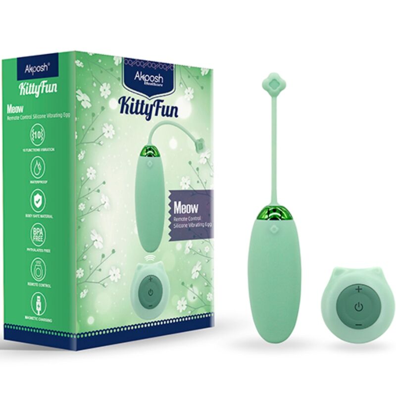 Armony-Kitty Fun Vibrator Typ Ei mit Fernbedienung, 10 Schwingungen · Vibratoren (Bild 10)
