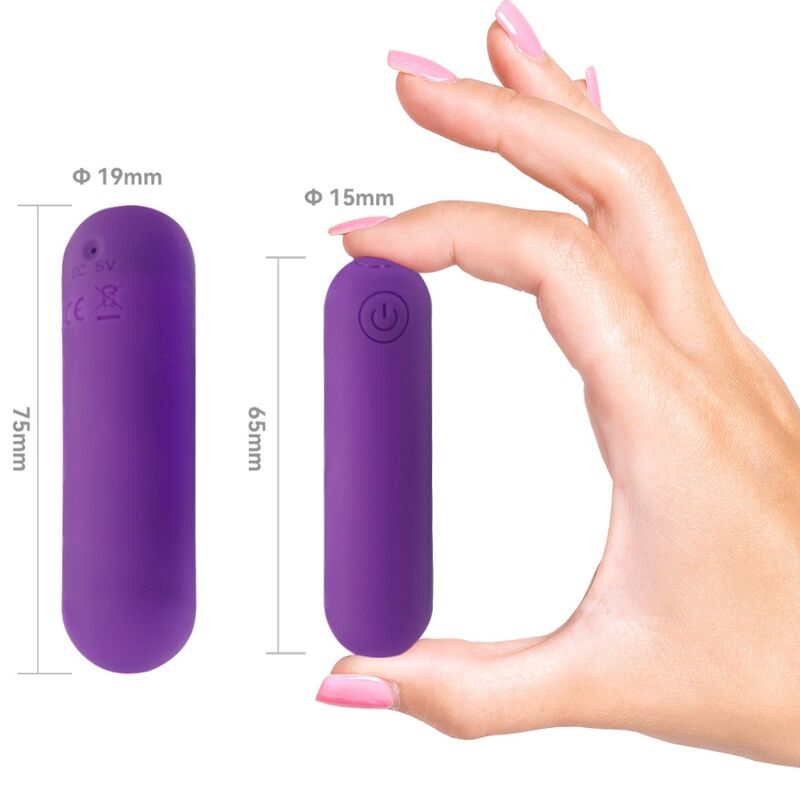 Armony-Splash Haha Vibrator Bullet aus Silikon 10 Vibrationen 75 X · Vibratoren (Bild 5)