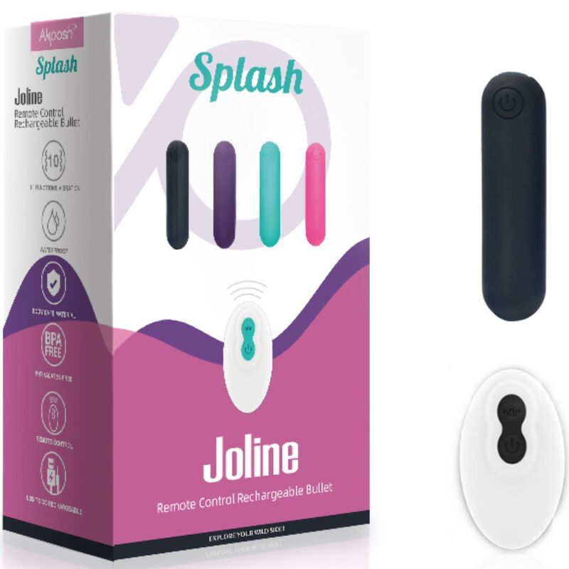 Armony-Splash Joline Vibrator Silikon-Bullet mit Fernbedienung · Vibratoren (Bild 5)