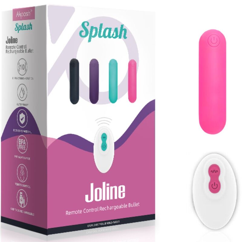 Armony-Splash Joline Vibrator Silikon-Bullet mit Fernbedienung · Vibratoren (Bild 5)