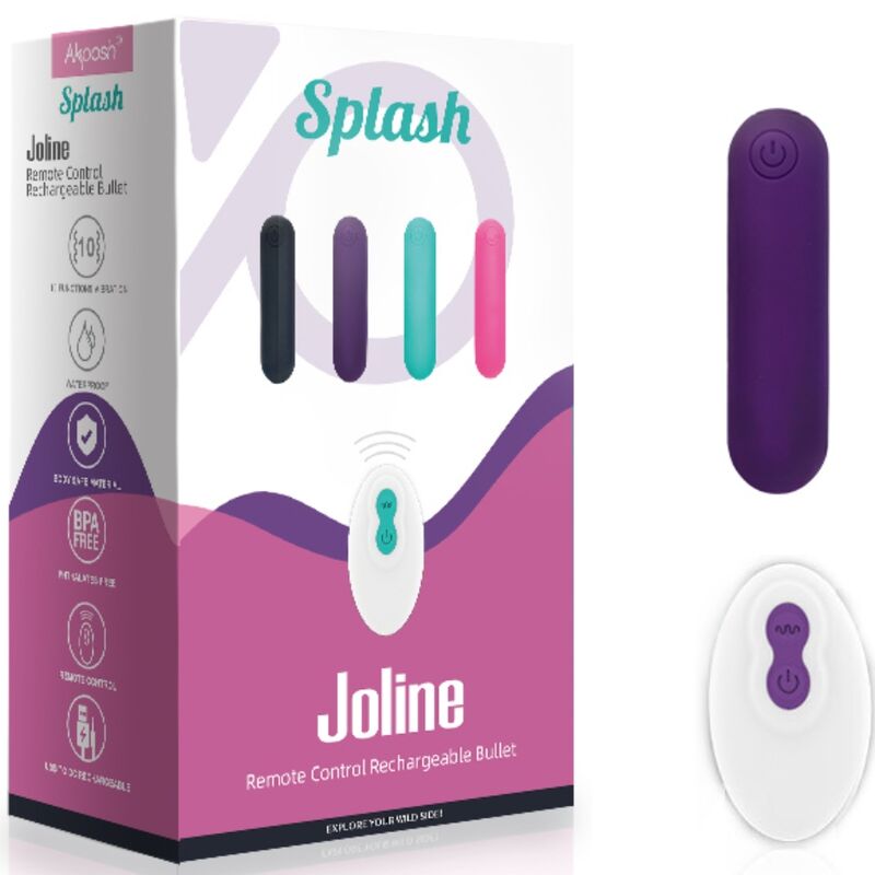 Armony-Splash Joline Vibrator Bullet Silikon Fernbedienung 10 · Vibratoren (Bild 6)