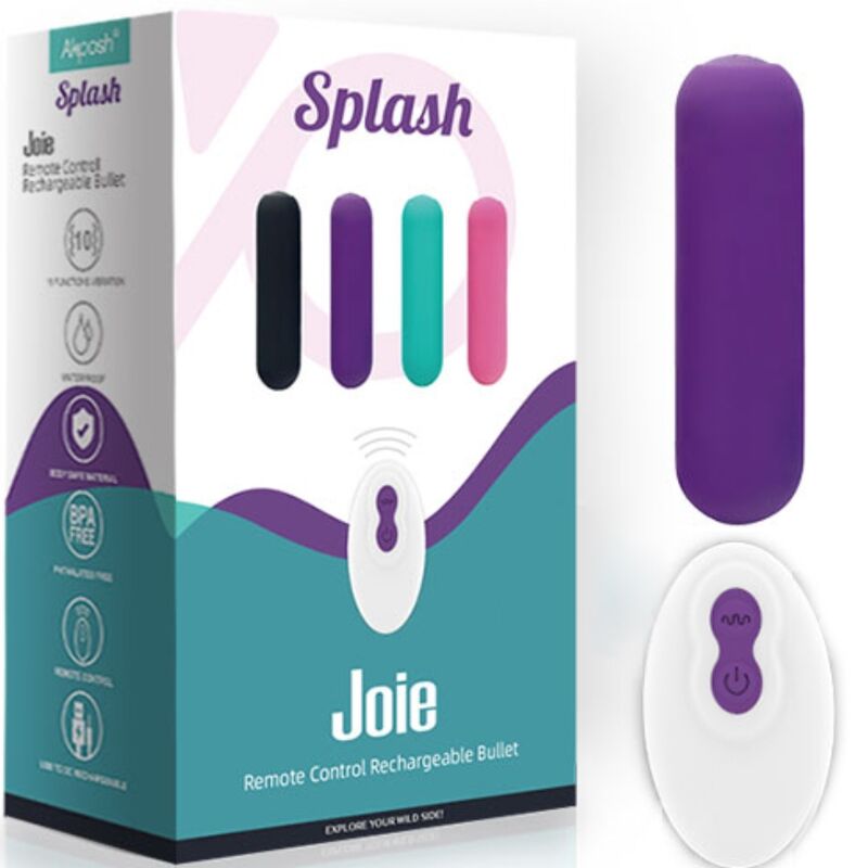 Armony-Splash Joie Vibrator Bullet aus Silikon, Fernbedienung · Vibratoren (Bild 6)