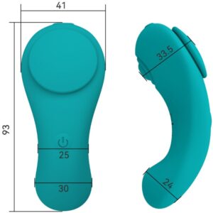 Armony-Slip Vibrator bei 3 Geschwindigkeiten Grün-Silikon, 3 · Vibratoren (Bild 7)