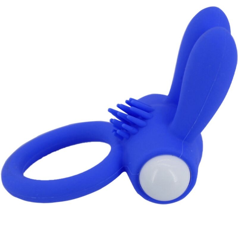 Armony-Mr Bunny Ring Vibrator Silikon, Blau-Waterproof · Sextoys (Bild 4)