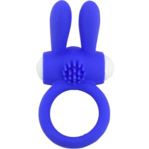 Armony-Mr Bunny Ring Vibrator Silikon, Blau-Waterproof · Sextoys
