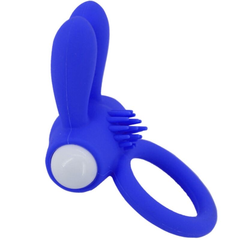 Armony-Mr Bunny Ring Vibrator Silikon, Blau-Waterproof · Sextoys (Bild 3)