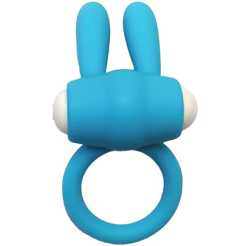 Armony-Herr Bunny Ring Vibrator aus Silikon Schwarz-Waterproof · Sextoys (Bild 2)