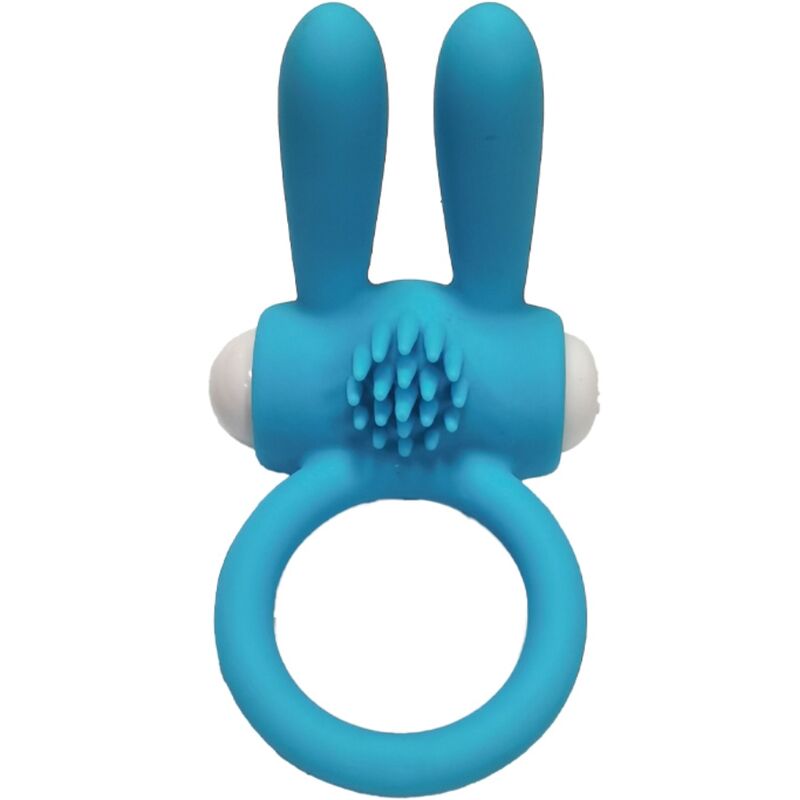 Armony-Herr Bunny Ring Vibrator aus Silikon Schwarz-Waterproof · Sextoys (Bild 4)