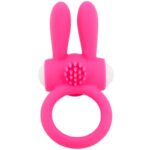 Armony-Herr Bunny Ring Vibrator aus Silikon Rosa-Waterproof · Sextoys