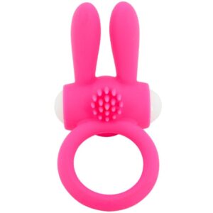 Armony-Herr Bunny Ring Vibrator aus Silikon Rosa-Waterproof · Sextoys