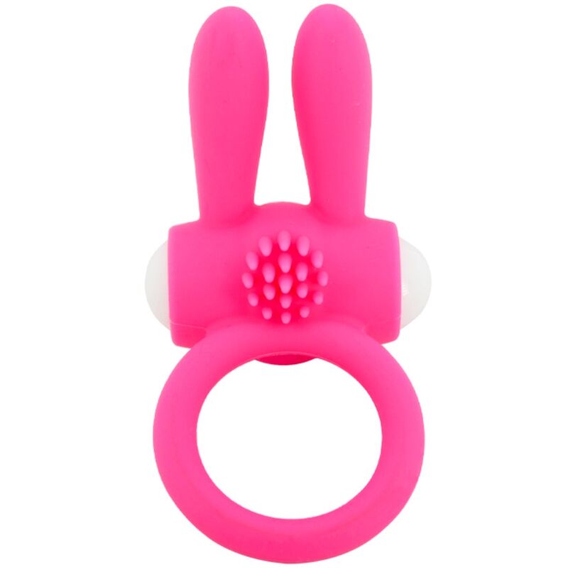 Armony-Herr Bunny Ring Vibrator aus Silikon Rosa-Waterproof · Sextoys