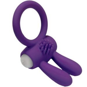 Armony-Mr Bunny Ring Vibrator Silikon Lila-Waterproof · Sextoys (Bild 4)