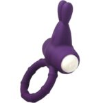 Armony-Ms Bunny Ring Vibrator Silikon Lila-Waterproof · Sextoys