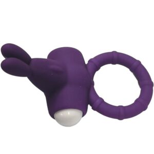 Armony-Ms Bunny Ring Vibrator Silikon Lila-Waterproof · Sextoys (Bild 4)