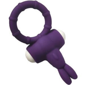 Armony-Ms Bunny Ring Vibrator Silikon Lila-Waterproof · Sextoys (Bild 2)