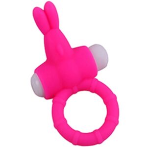 Armony-Ms Bunny Ring Vibrator Silikon Rosa-Waterproof · Sextoys
