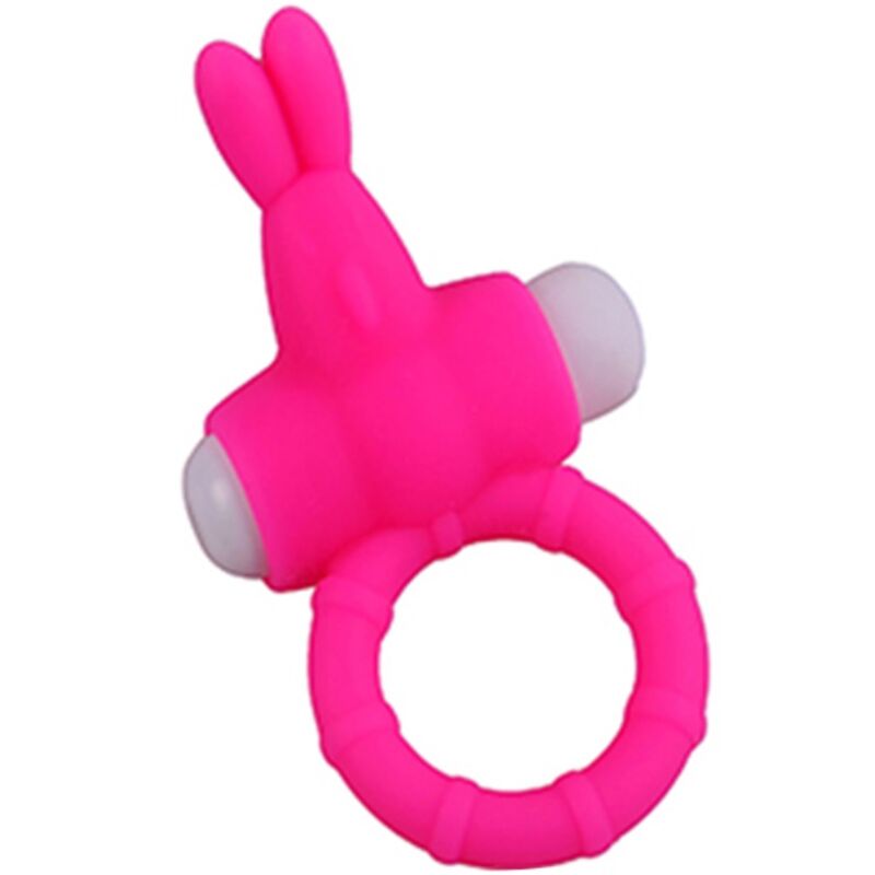 Armony-Ms Bunny Ring Vibrator Silikon Rosa-Waterproof · Sextoys
