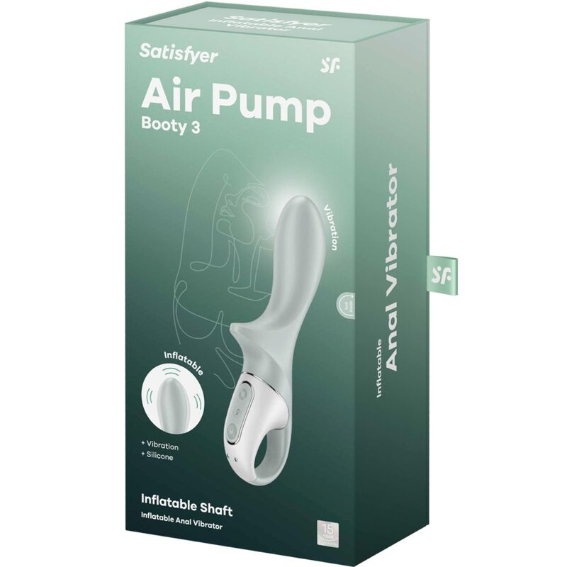 Satisfyer Vibrator-Air Pump Booty 3 Vibrator anal aufblasbar · Vibratoren (Bild 6)