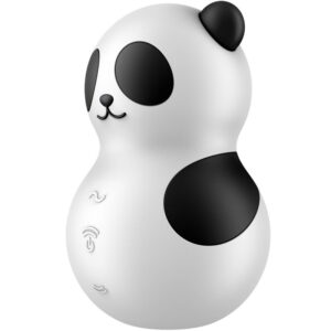 Satisfyer Air Pulse-Pocket Panda Stimulator und Vibrator Schwarz und · Vibratoren (Bild 5)