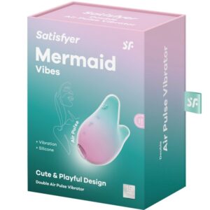 Satisfyer Air Pulse-Mermaid Vibes Stimulator & Vibrator Menta und · Vibratoren (Bild 5)