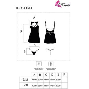 Livco Corsetti Fashion-Krolina LC-90734 Hemd und Tanga · Spicy Dessous & Bodystockings (Bild 4)