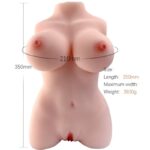 Armony-Realistischer weiblicher Torso Model 3-TPE · Sextoys